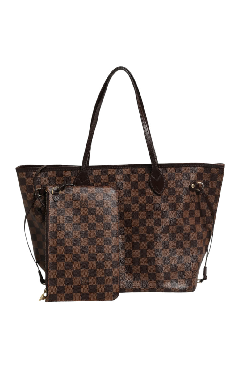 Louis Vuitton Neverfull MM Damier Ebene - Sac à Main Élégant