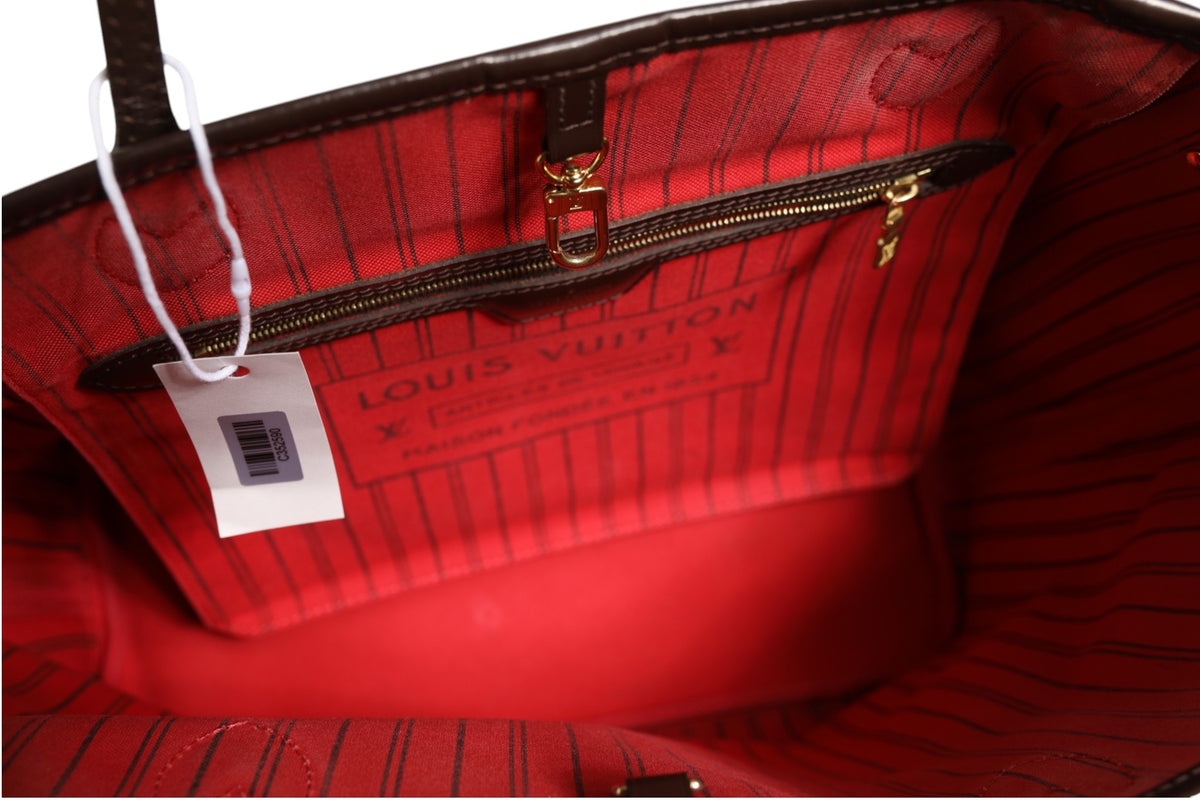 Louis Vuitton Neverfull MM Damier Ebene - Sac à Main Élégant