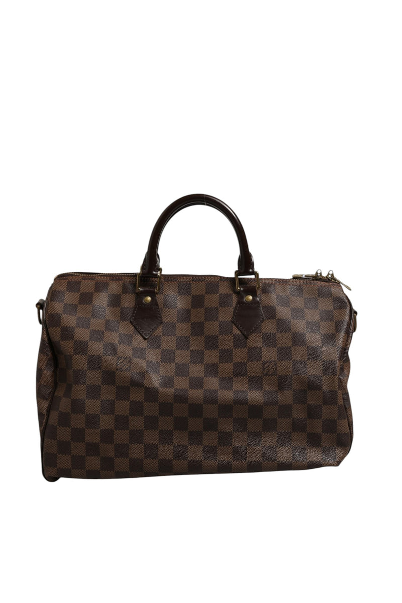 Louis Vuitton Speedy Bandoulière 35 Damier Ebene - Élégance Intemporelle