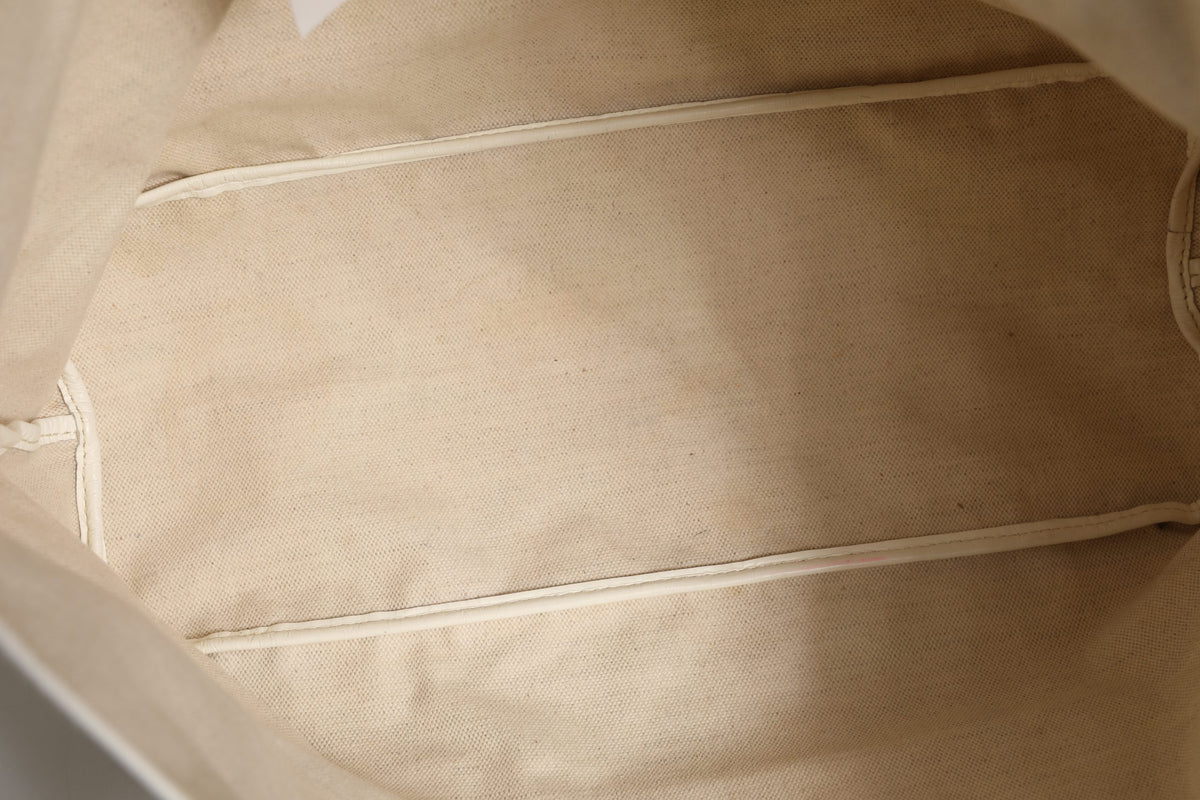 Saint Louis PM Tote Bag en Goyardine Canvas Blanc