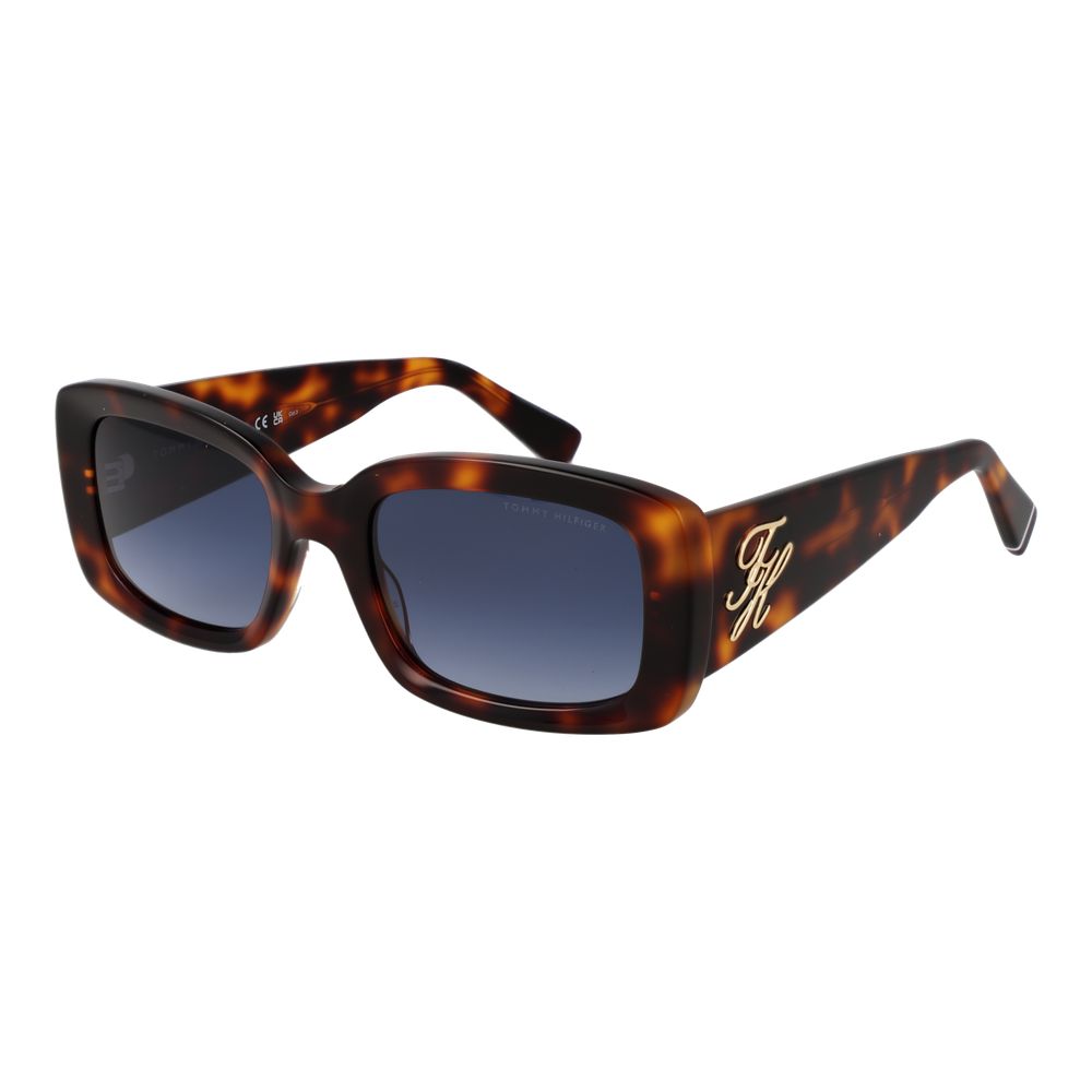 Lunettes de soleil Tommy Hilfiger en acétate marron