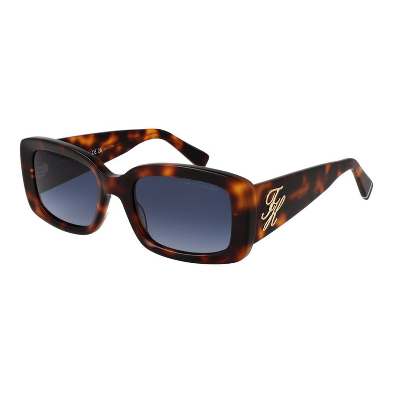 Lunettes de soleil Tommy Hilfiger en acétate marron