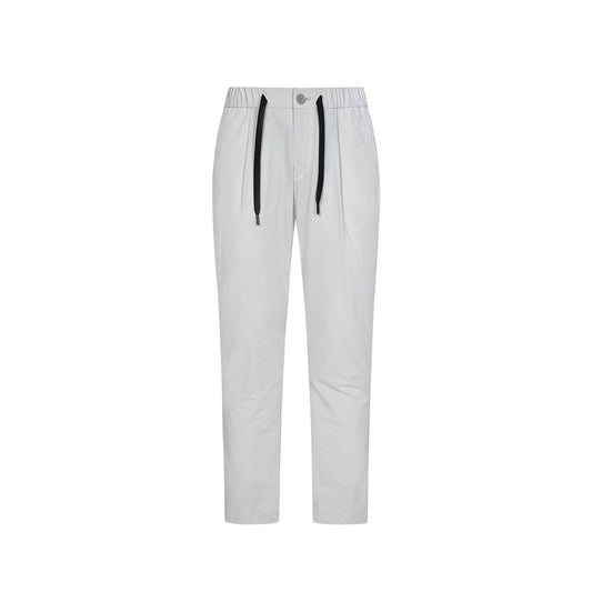 Herno Gray Elastane Casual Pants for Men