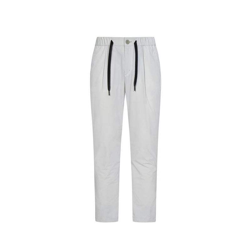 Herno Gray Elastane Casual Pants for Men