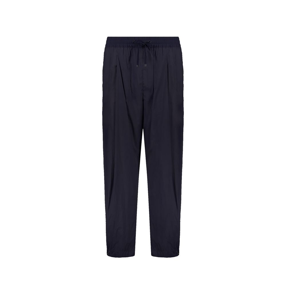 Herno Blue Elastane Casual Pants for Women