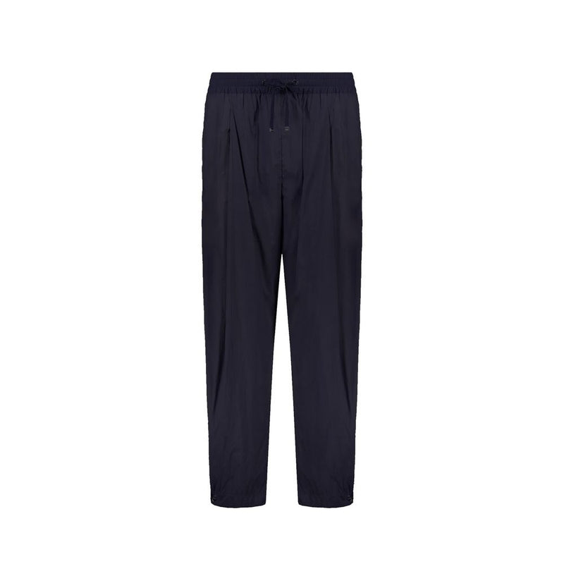 Herno Blue Elastane Casual Pants for Women
