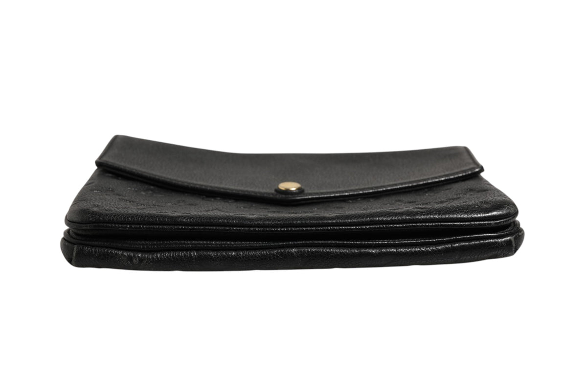 Louis Vuitton Monogram Empreinte Twice Bag - Black