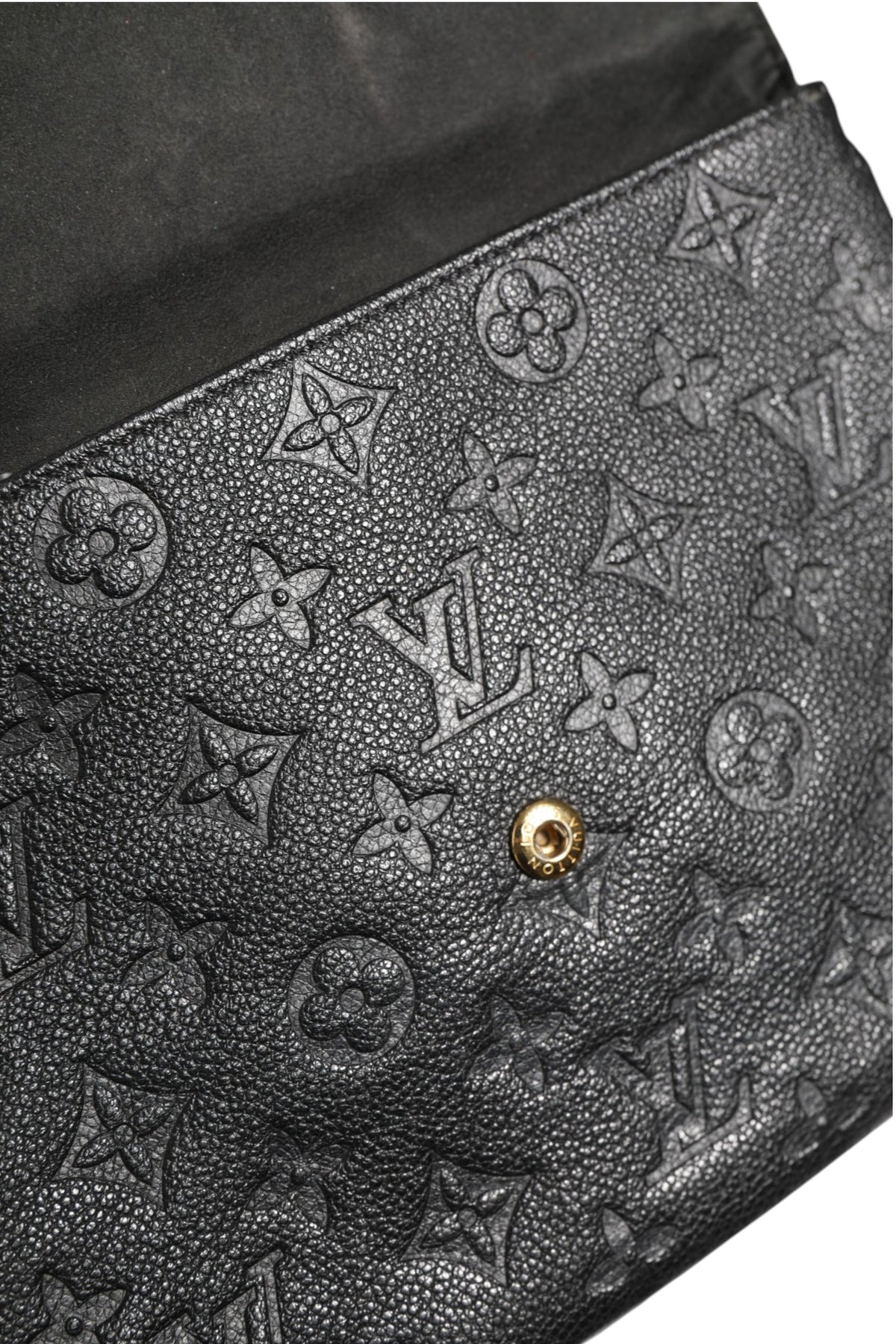 Louis Vuitton Monogram Empreinte Twice Bag - Black