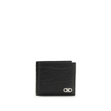 Ferragamo Black Lamb Ovis Aries Wallet