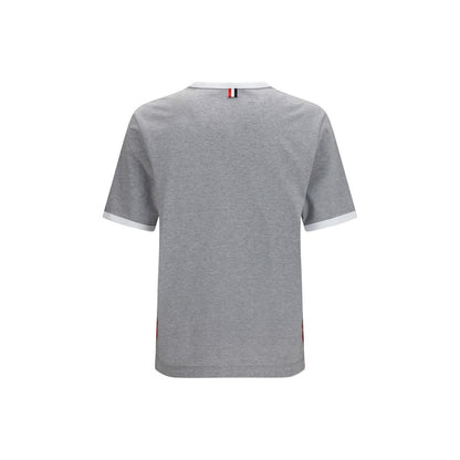 Thom Browne Gray Cotton T-Shirt