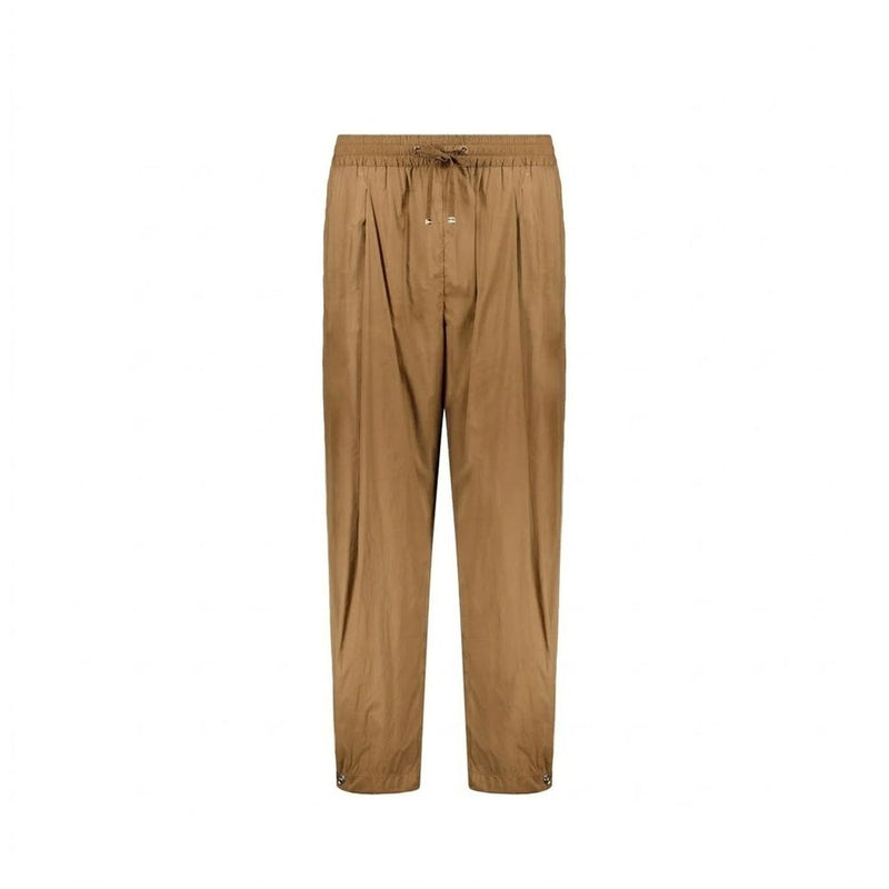 Herno Brown Elastane Casual Pants for Women