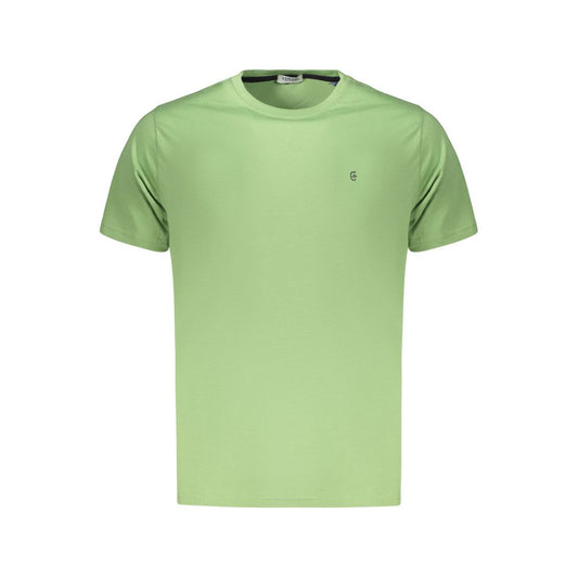 Coveri Moving Verde Cotton Men's T-Shirt - Stylish & Comfortable