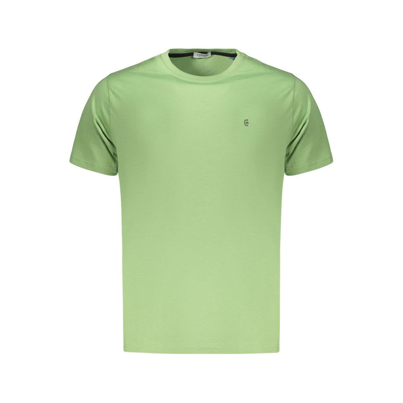 Coveri Moving Verde Cotton Men's T-Shirt