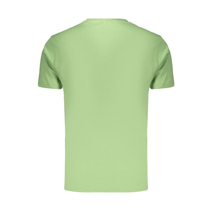 Coveri Moving Verde Cotton Men's T-Shirt