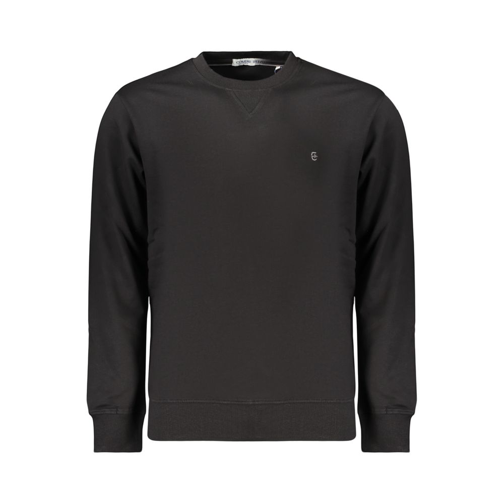 Sweatshirt en Coton Noir pour Hommes - Coveri Moving
