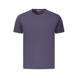 Coveri Moving Blue Cotton Men's T-Shirt - Stylish Comfort