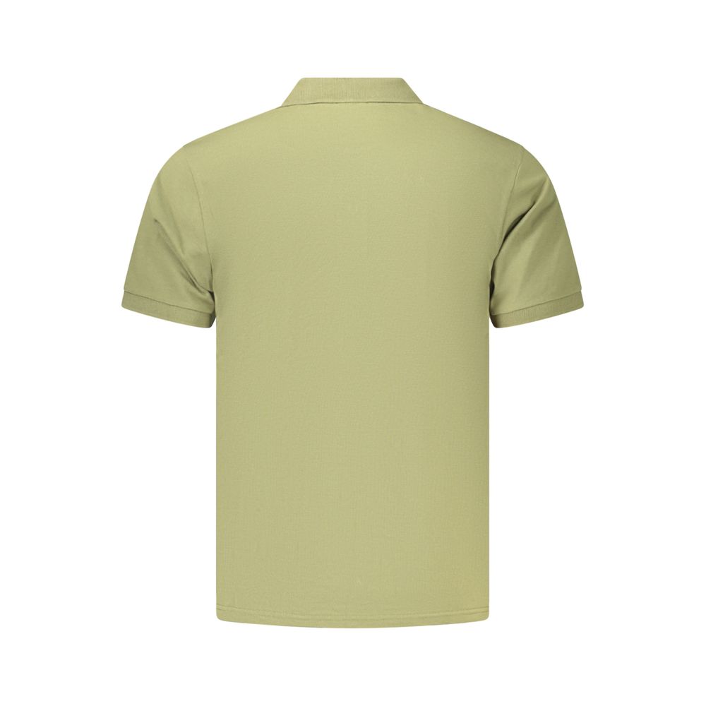 Coveri Moving Green Cotton Men's Polo Shirt