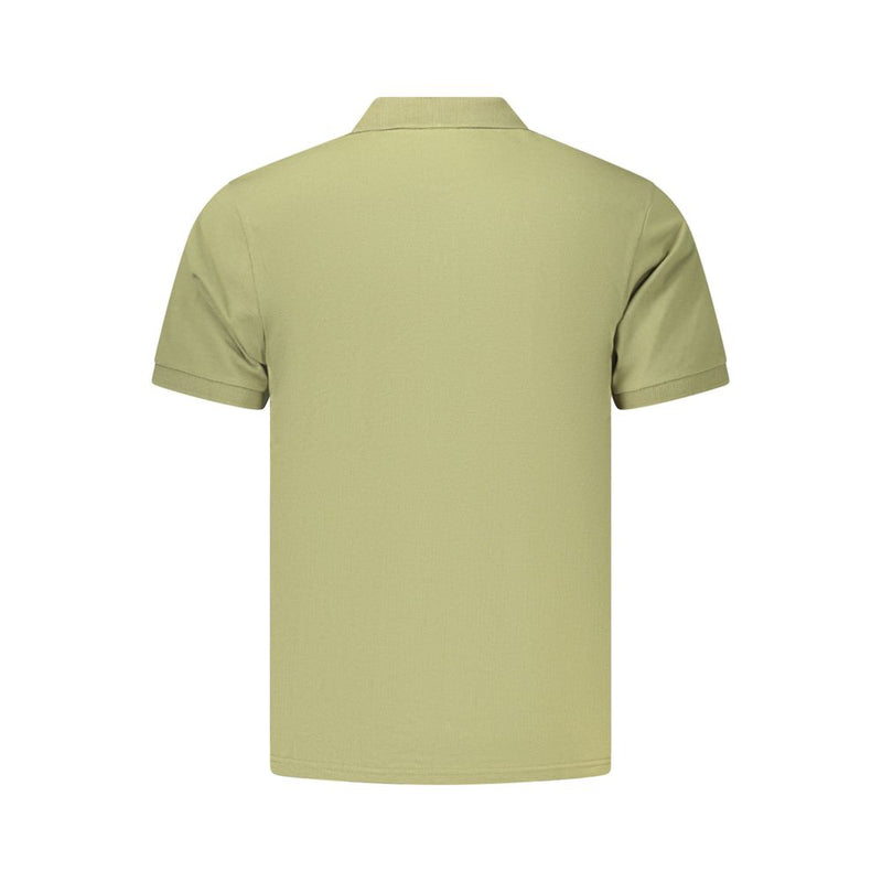 Coveri Moving Green Cotton Men's Polo Shirt