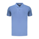 Coveri Moving Blue Cotton Men's Polo Shirt
