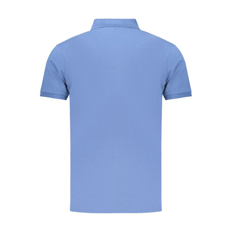 Coveri Moving Blue Cotton Men's Polo Shirt