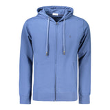 Coveri Moving Blue Cotton Men's Sweatshirt - Stylish Comfort