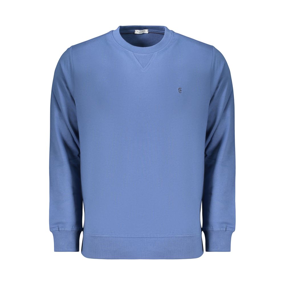Sweatshirt en coton bleu pour homme Coveri Moving