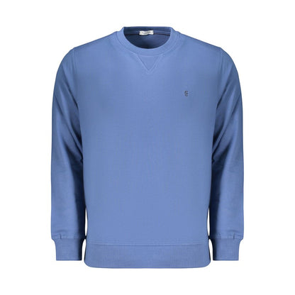 Coveri Moving Blue Cotton Men's Sweatshirt