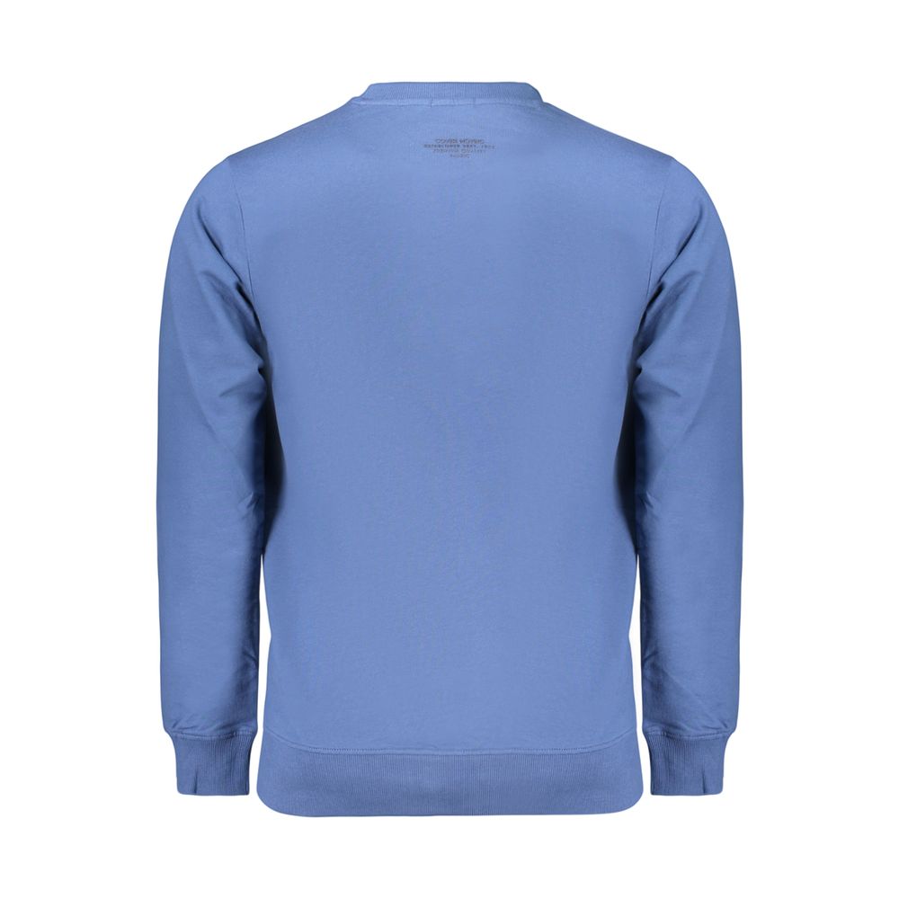 Sweatshirt en coton bleu pour homme Coveri Moving