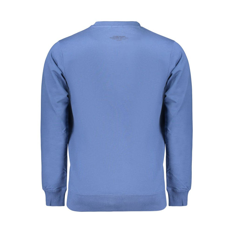 Sweatshirt en coton bleu pour homme Coveri Moving