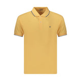 Coveri Moving Orange Cotton Men's Polo Shirt
