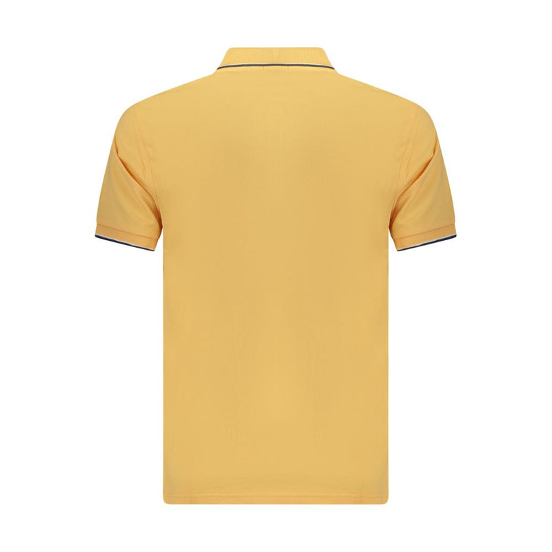 Coveri Moving Orange Cotton Men's Polo Shirt