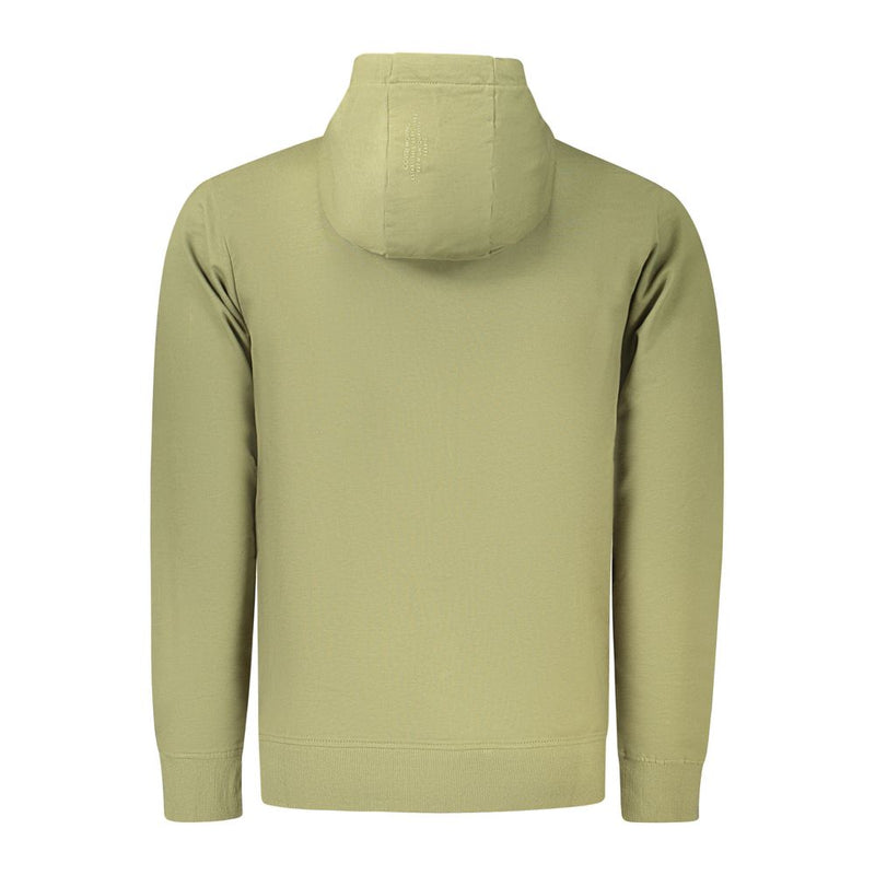 Coveri Moving Verde Cotton Men's Hoodie - Style & Comfort