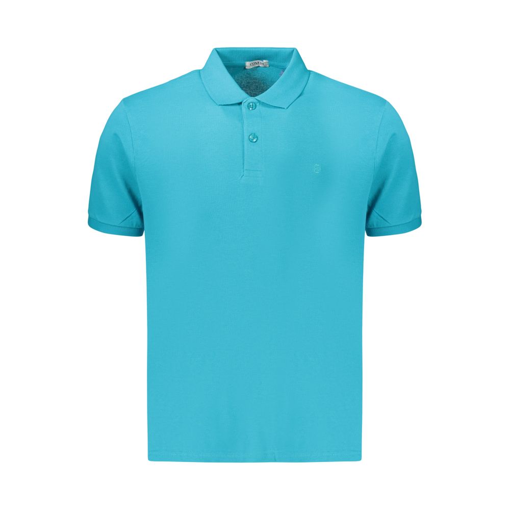 Coveri Moving Azzurro Polo en Coton pour Hommes
