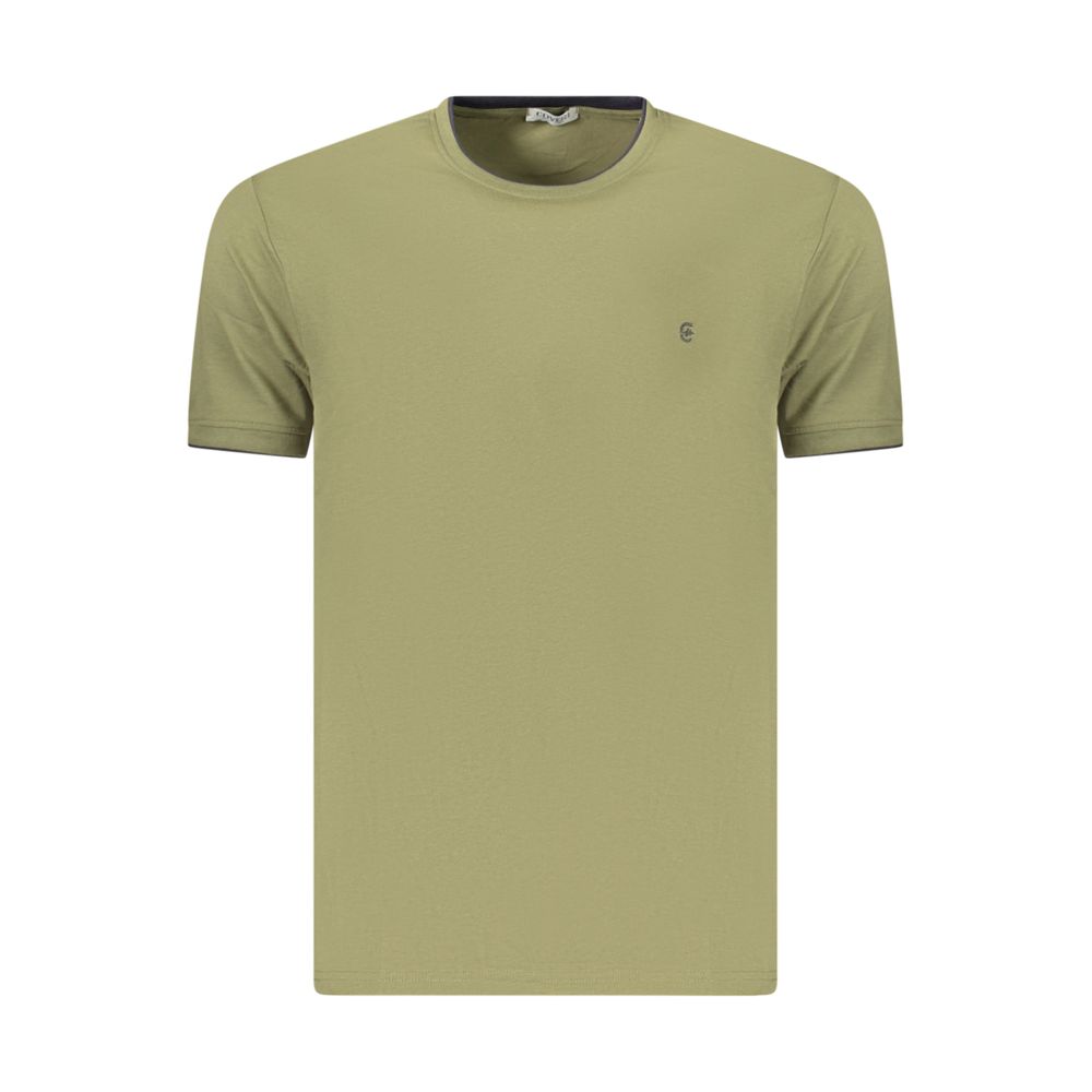 T-shirt en coton vert pour homme Coveri Moving