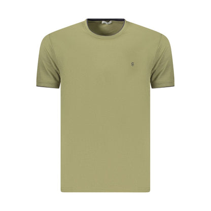 Coveri Moving Green Cotton Men's T-Shirt