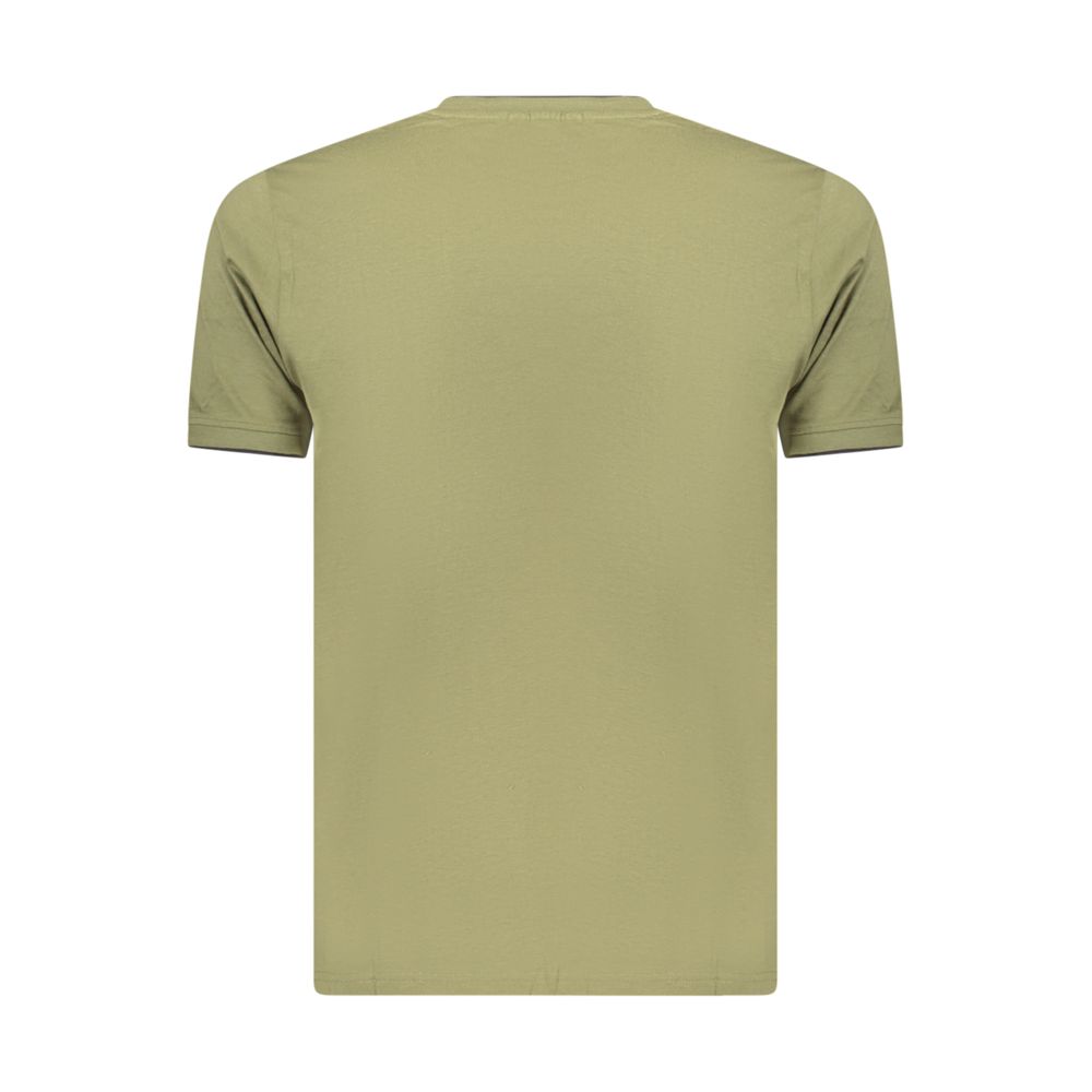T-shirt en coton vert pour homme Coveri Moving