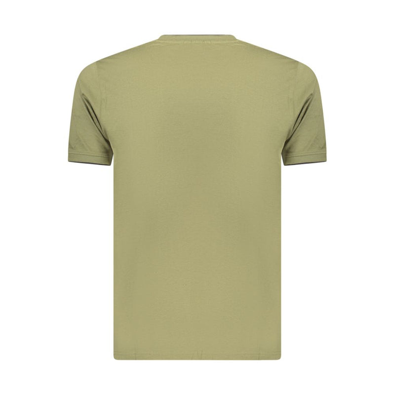 T-shirt en coton vert pour homme Coveri Moving