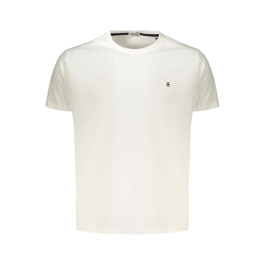 Coveri Moving Bianco T-Shirt en Coton pour Homme
