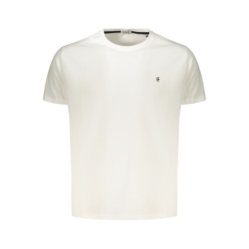 Coveri Moving Bianco T-Shirt en Coton pour Homme