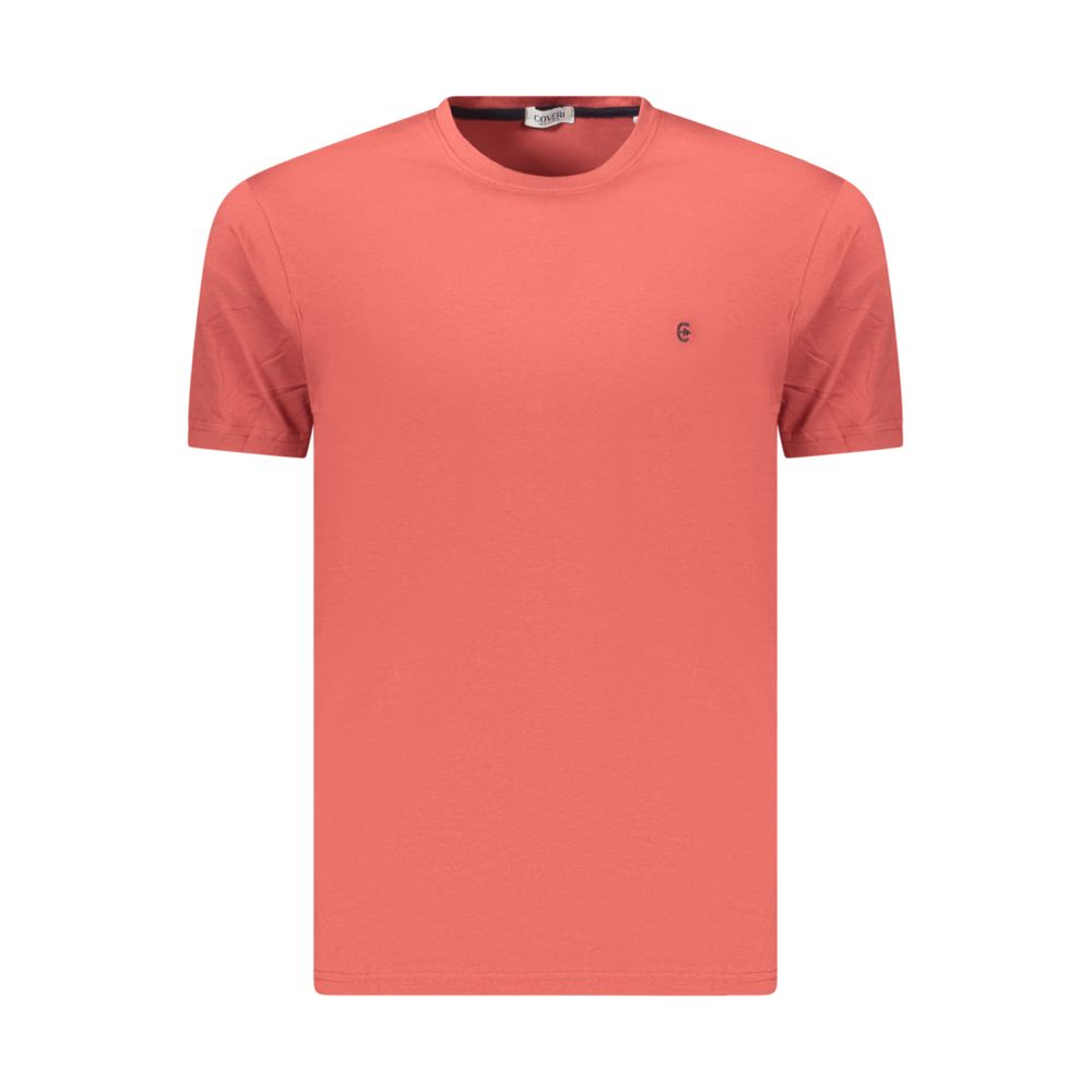 T-shirt en coton rouge pour homme Coveri Moving