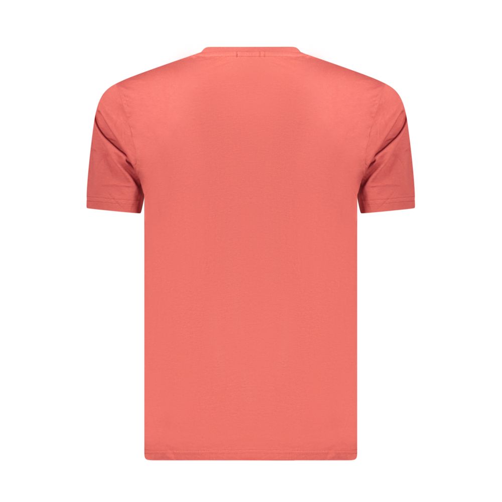 T-shirt en coton rouge pour homme Coveri Moving