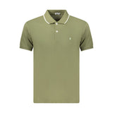 Coveri Moving Green Cotton Men's Polo - Stylish & Comfortable