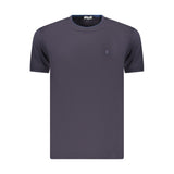 Coveri Moving Blue Cotton Men's T-Shirt - Stylish Comfort