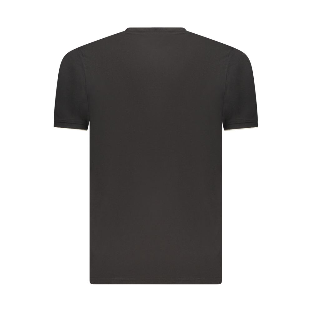 T-Shirt en Coton Noir pour Homme Coveri Moving