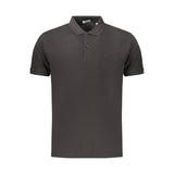 Polo Shirt en Coton Noir pour Homme - Coveri Moving