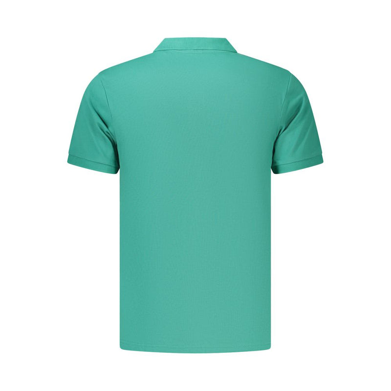 Coveri Moving Green Cotton Men's Polo Shirt