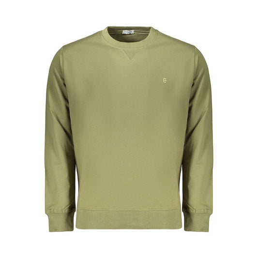 Sweatshirt en Coton Vert Coveri Moving pour Hommes
