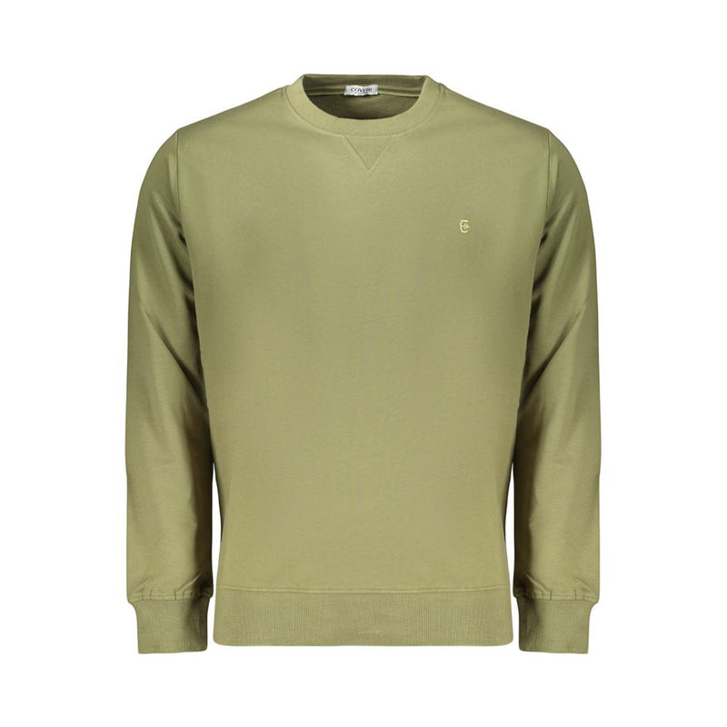 Sweatshirt en Coton Vert Coveri Moving pour Hommes