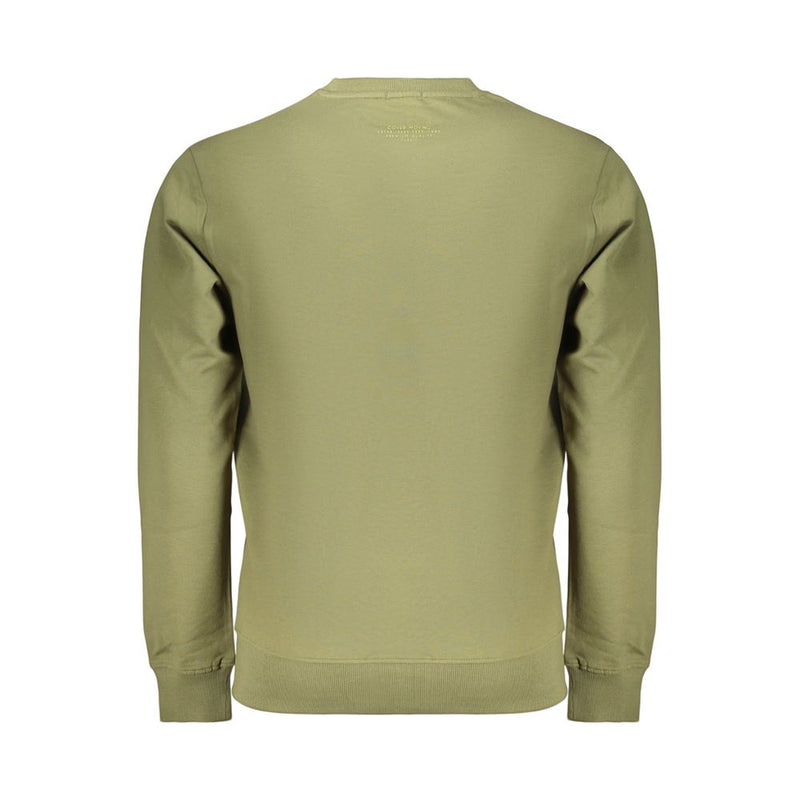 Sweatshirt en Coton Vert Coveri Moving pour Hommes