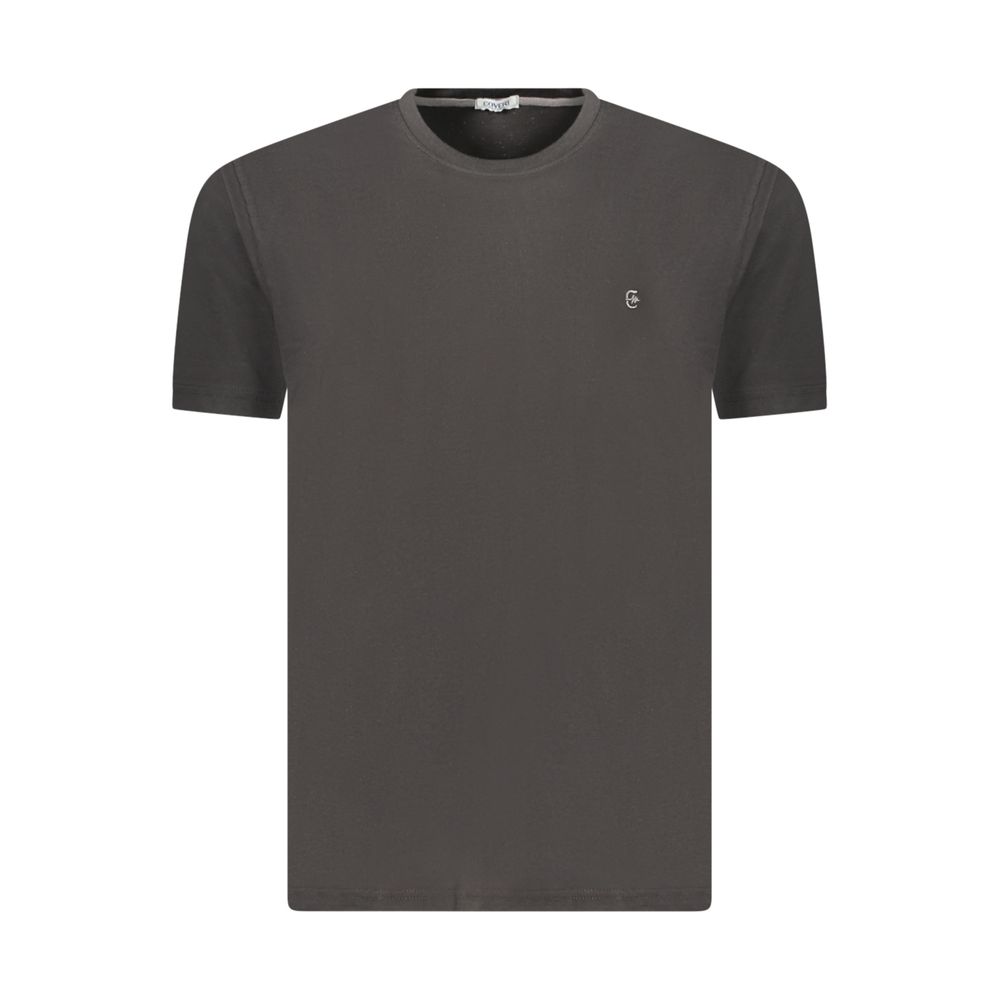 T-Shirt en Coton Noir pour Homme Coveri Moving
